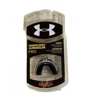 Under Armour Shock Doctor GameDay Pro Black Mouthguard Mouth Guard Adult Age 11+